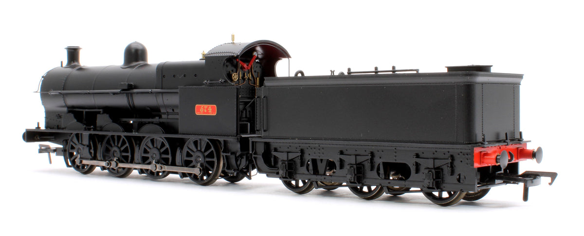 Pre-Owned 31-482SF LNWR G2 574 LNWR Black Steam Locomotive - DCC Sound