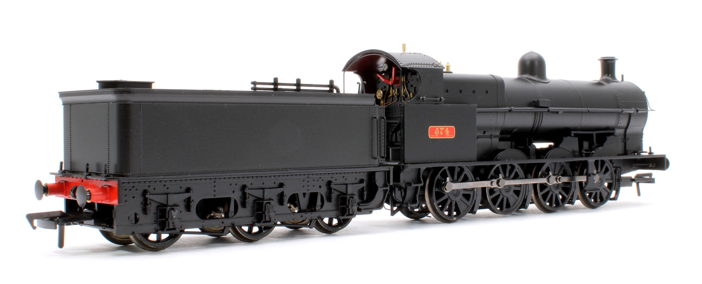 LNWR G2 574 LNWR Black Steam Locomotive