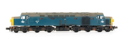 Pre-Owned Class 40141 BR Blue Diesel Locomotive - Custom Weathered - DCC Sound