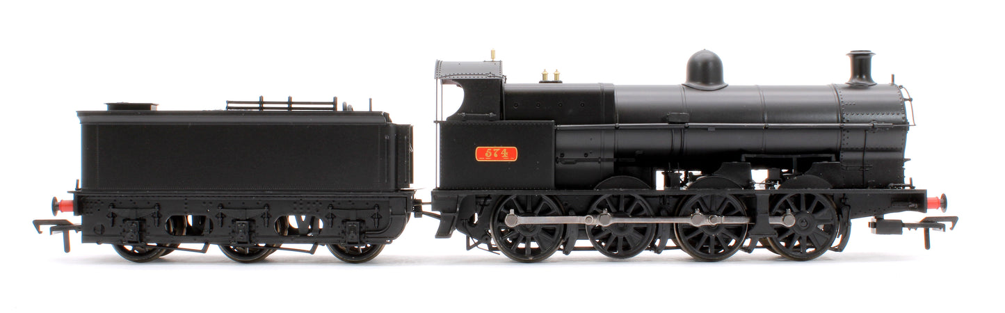 LNWR G2 574 LNWR Black Steam Locomotive
