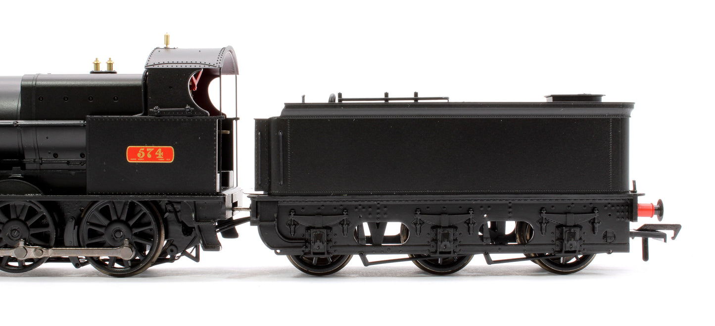 LNWR G2 574 LNWR Black Steam Locomotive