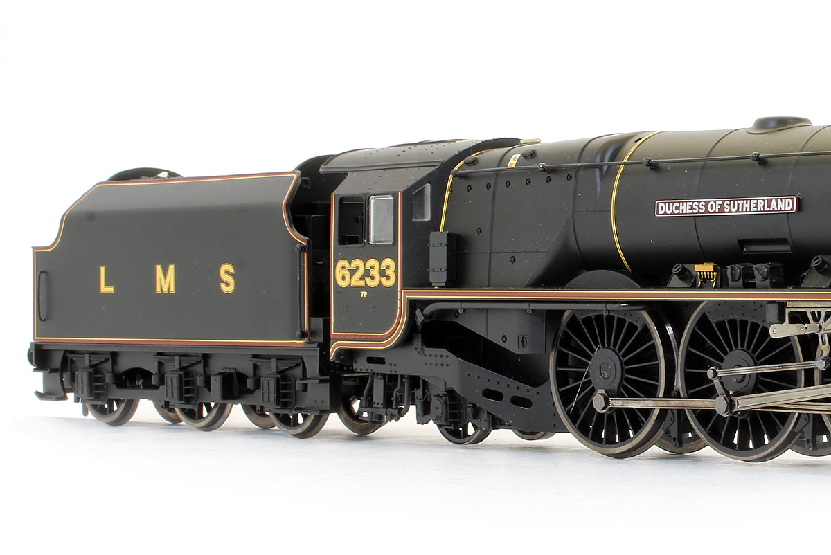 Pre-Owned LMS Black 4-6-2 Princess Coronation Class 'Duchess Of Sutherland' 6233 Steam Locomotive