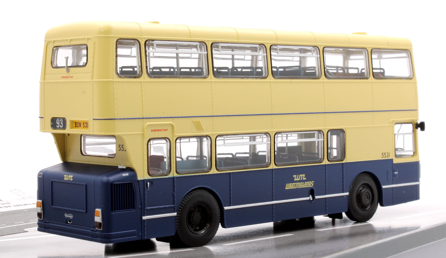 Leyland Fleetline BON531C, Route 93 Kingshurst, WMPTE livery