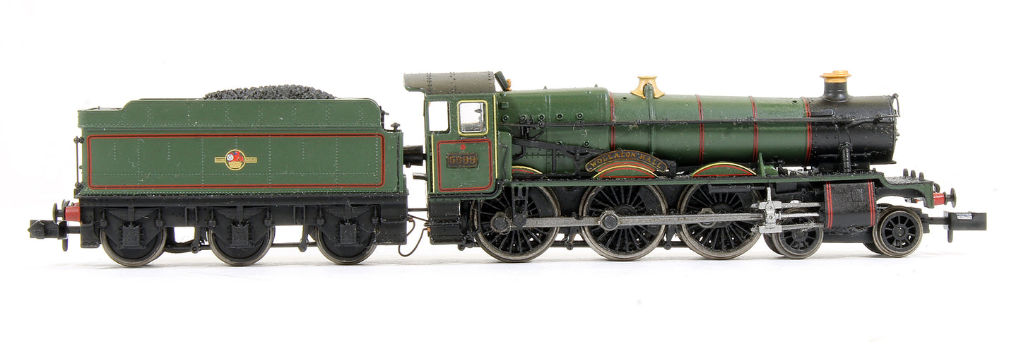 Pre-Owned Hall Class 5999 'Wollaton Hall' BR Lined Green Late Crest Steam Locomotive