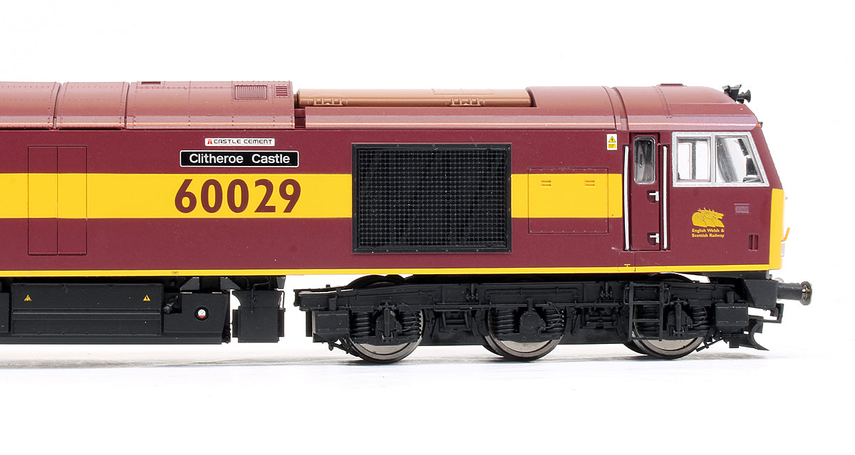 Pre-Owned EWS Class 60029 'Clitheroe Castle' Diesel Locomotive - DCC Fitted