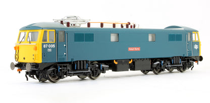 Pre-Owned Rail Blue Class 87 035 'Robert Burns' Electric Locomotive