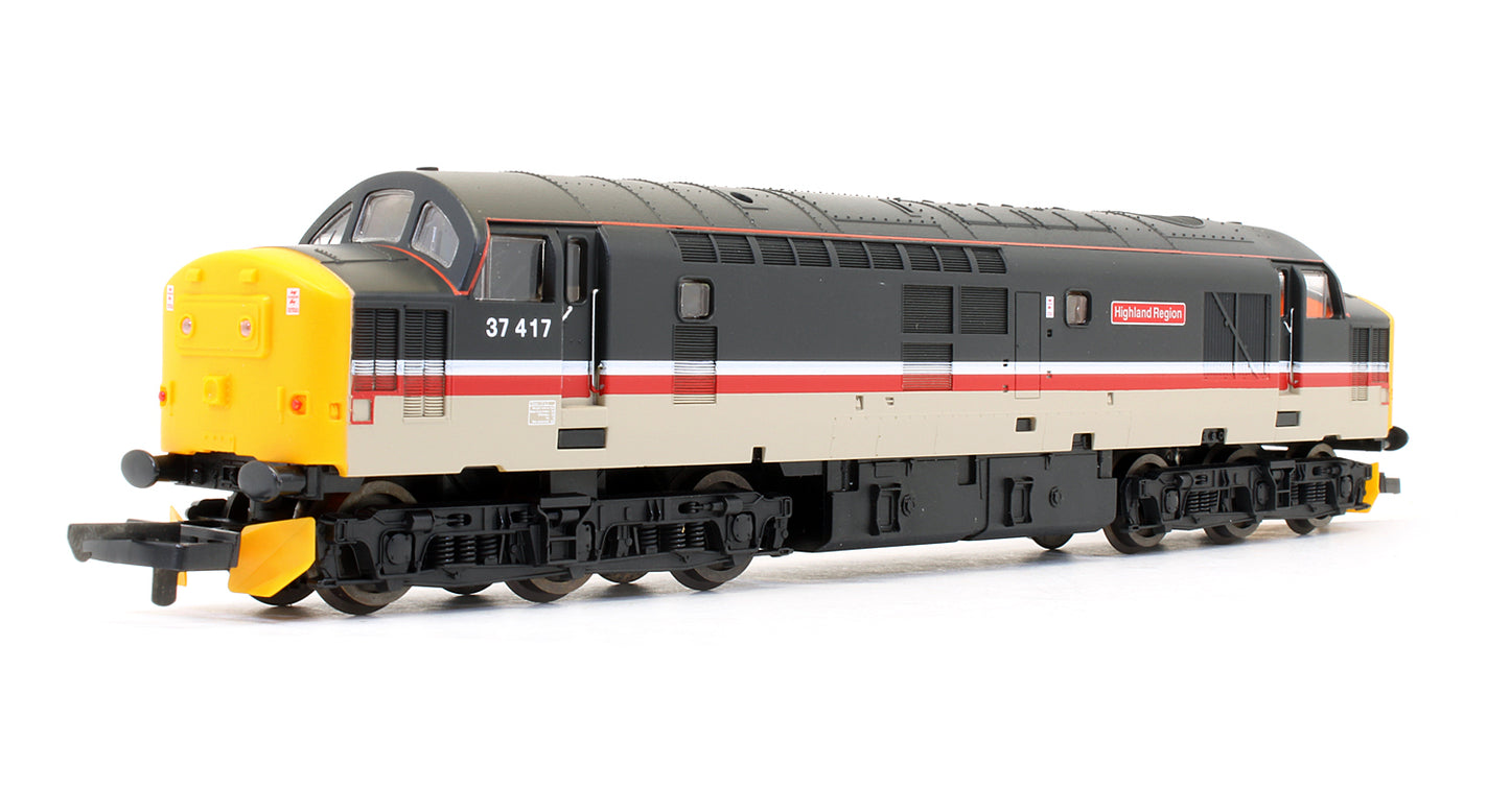 Pre-Owned Mainline Class 37405 'Strathclyde Region' & Class 37417 'Highland Region' Diesel Locomotive Twin Set - Limited Edition