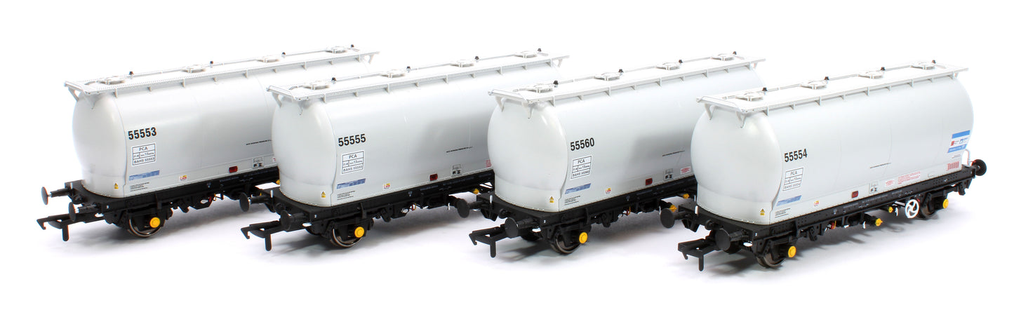 Pack of 4 Alvance branded PCA tanks (no ladders). Numbers: 55531, 55544, 55556, 55569