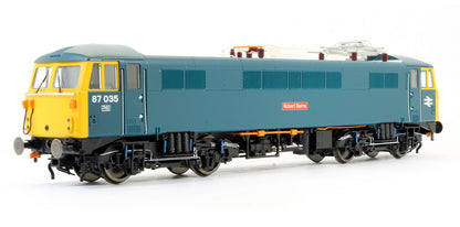 Pre-Owned Rail Blue Class 87 035 'Robert Burns' Electric Locomotive