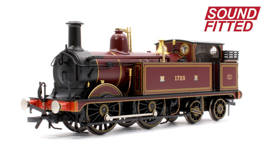 MR 1532 Tank 1725 Midland Railway Crimson Lake Steam Locomotive - DCC Sound