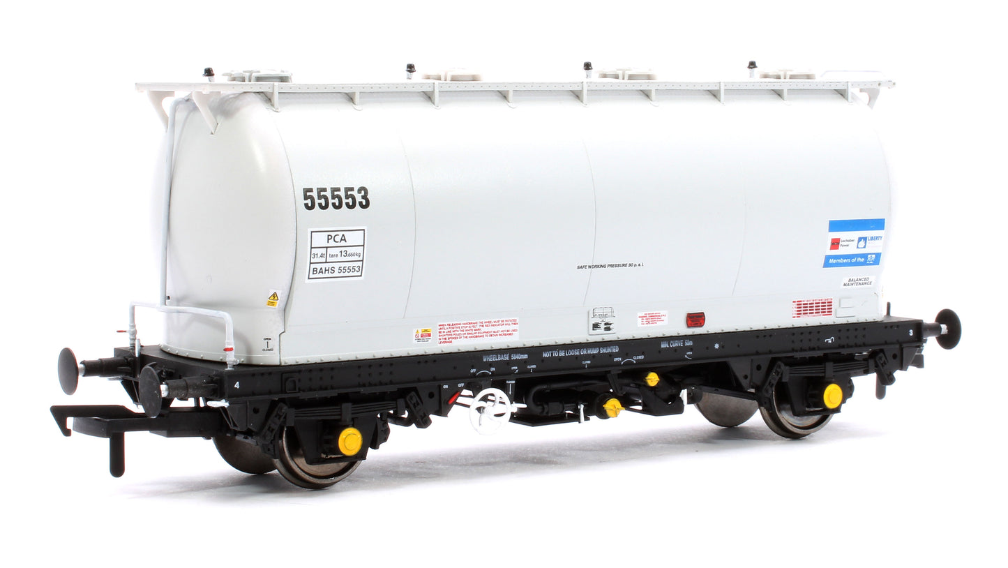 Pack of 4 Lochaber Power/Liberty branded PCA tanks (no ladders). No.55553/55554/55555/55560