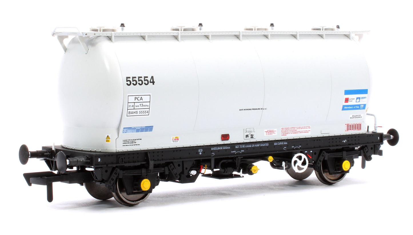 Pack of 4 Lochaber Power/Liberty branded PCA tanks (no ladders). No.55553/55554/55555/55560