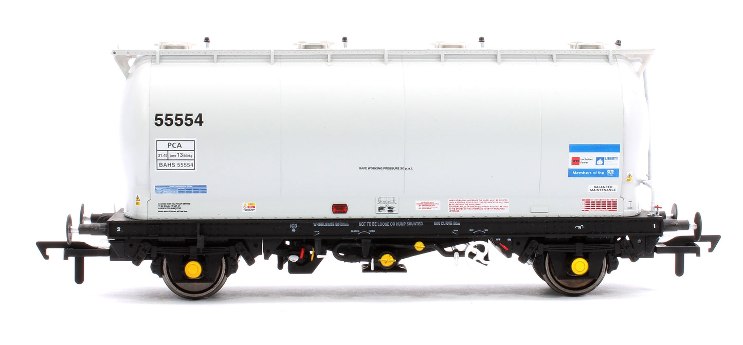 Pack of 4 Lochaber Power/Liberty branded PCA tanks (no ladders). No.55553/55554/55555/55560