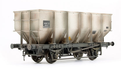 Pre-Owned BR 24.5T HOP24/HUO Coal Hopper - L - B333850 - Grey (Custom Weathered)