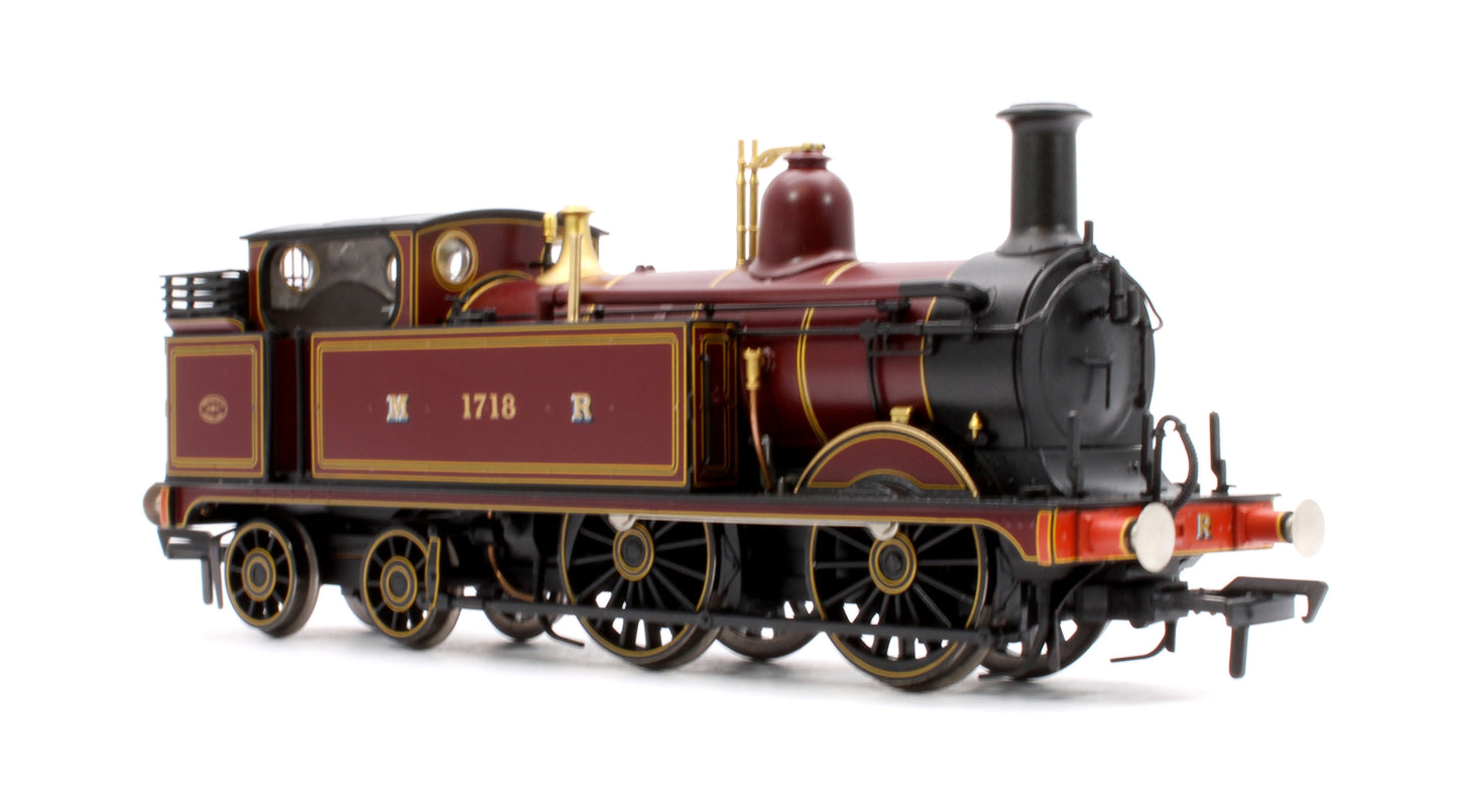 MR 1532 Tank 1718 Midland Railway Crimson Lake Steam Locomotive - DCC Sound
