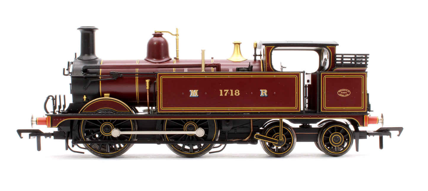 MR 1532 Tank 1718 Midland Railway Crimson Lake Steam Locomotive - DCC Sound