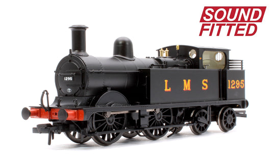 MR 1532 (1P) Tank 1295 LMS Black Steam Locomotive - DCC Sound