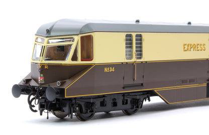 GWR Parcels Railcar GWR Chocolate/Cream No.34 (Dark Grey Roof) Diesel Locomotive