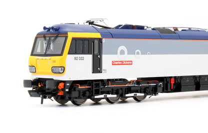 Pre-Owned ACC2197 Class 92022 'Charles Dickens' Railfreight Distribution Electric Locomotive - Limited Edition - DCC Fitted