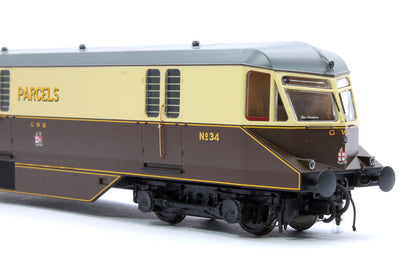 GWR Parcels Railcar GWR Chocolate/Cream No.34 (Dark Grey Roof) Diesel Locomotive