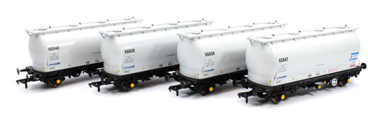 Pack of 4 Lochaber Power/Liberty branded PCA tanks (no ladders). Numbers: 55532, 55535, 55542, 55547