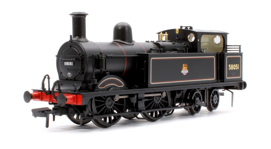 MR 1532 (1P) Tank 58051 BR Lined Black (Early Emblem) Steam Locomotive