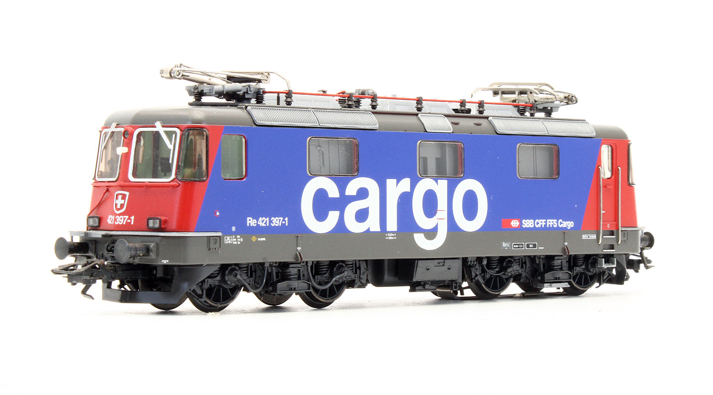37345 Pre-Owned SBB CFF FFS Cargo Re 421 397-1 Electric Locomotive - 3 Rail Digital