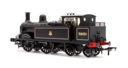 MR 1532 (1P) Tank 58051 BR Lined Black (Early Emblem) Steam Locomotive - DCC Sound