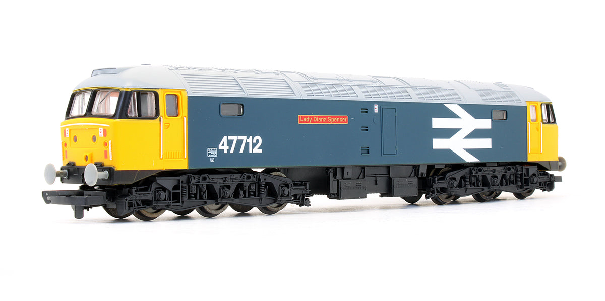 Pre-Owned BR Large Logo Blue Class 47712 'Lady Diana Spencer' Diesel Locomotive