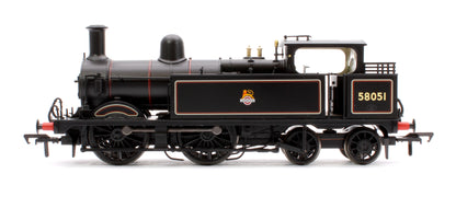 MR 1532 (1P) Tank 58051 BR Lined Black (Early Emblem) Steam Locomotive - DCC Sound