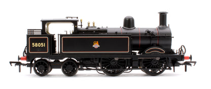 MR 1532 (1P) Tank 58051 BR Lined Black (Early Emblem) Steam Locomotive - DCC Sound