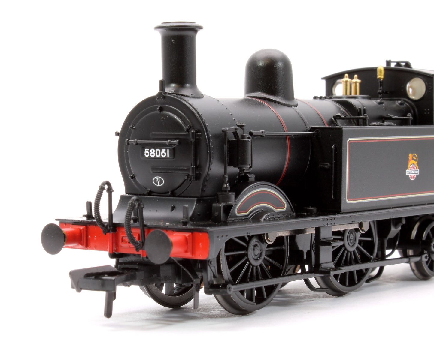 MR 1532 (1P) Tank 58051 BR Lined Black (Early Emblem) Steam Locomotive - DCC Sound