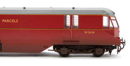 GWR Parcels Railcar BR ‘Express Parcels’ Crimson No. W34W (Grey Roof) Diesel Locomotive - Weathered