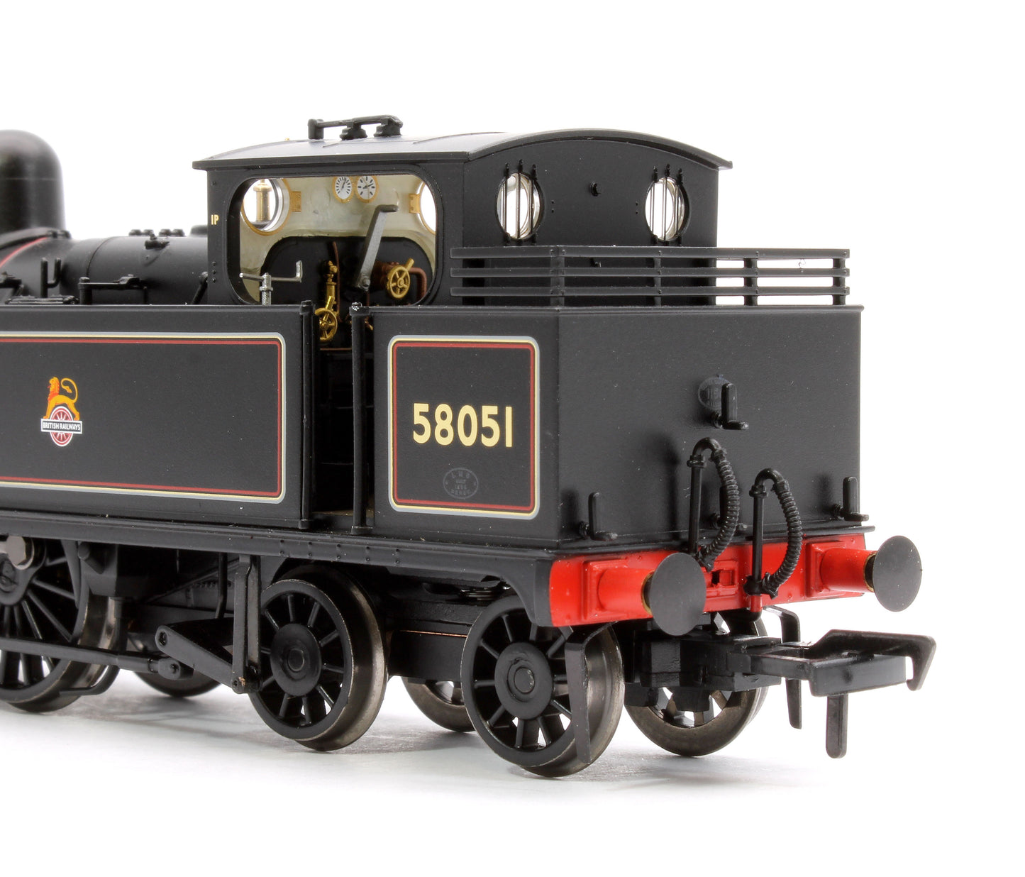 MR 1532 (1P) Tank 58051 BR Lined Black (Early Emblem) Steam Locomotive - DCC Sound