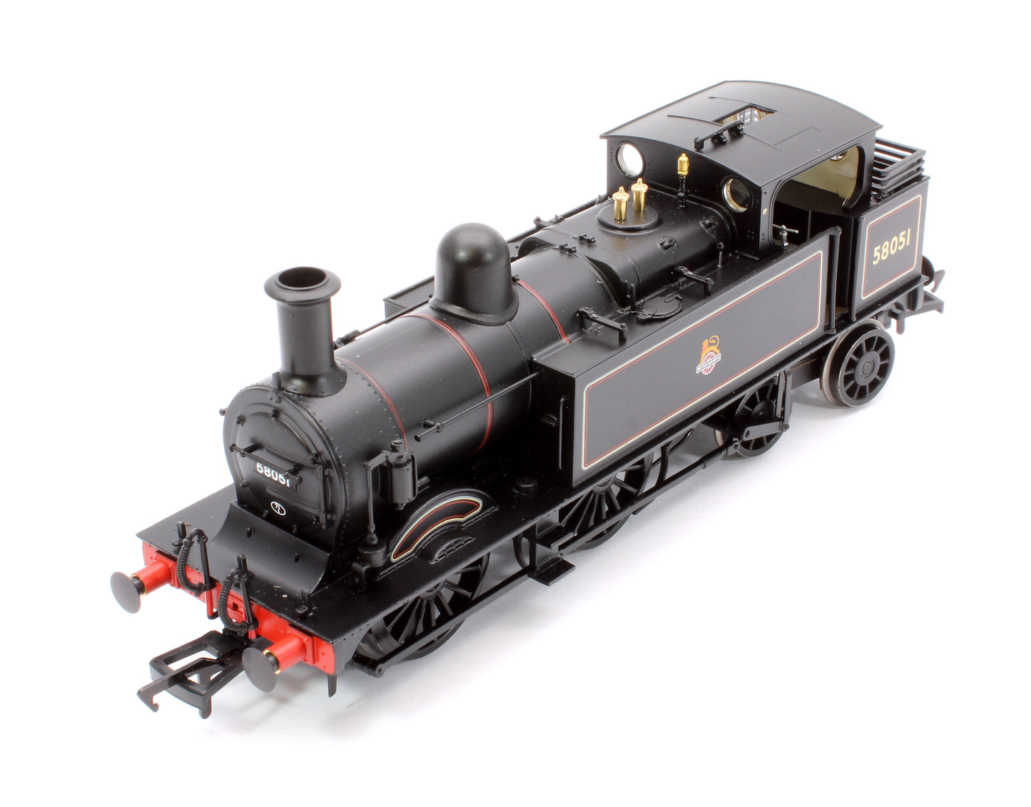 MR 1532 (1P) Tank 58051 BR Lined Black (Early Emblem) Steam Locomotive - DCC Sound
