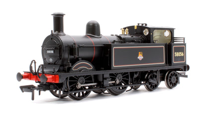 MR 1532 (1P) Tank 58056 BR Lined Black (Early Emblem) Steam Locomotive