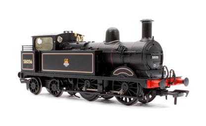 MR 1532 (1P) Tank 58056 BR Lined Black (Early Emblem) Steam Locomotive