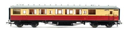 BR Gresley Corridor Crimson and cream Composite Brake No.E9126E