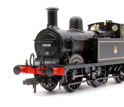 MR 1532 (1P) Tank 58056 BR Lined Black (Early Emblem) Steam Locomotive - DCC Sound