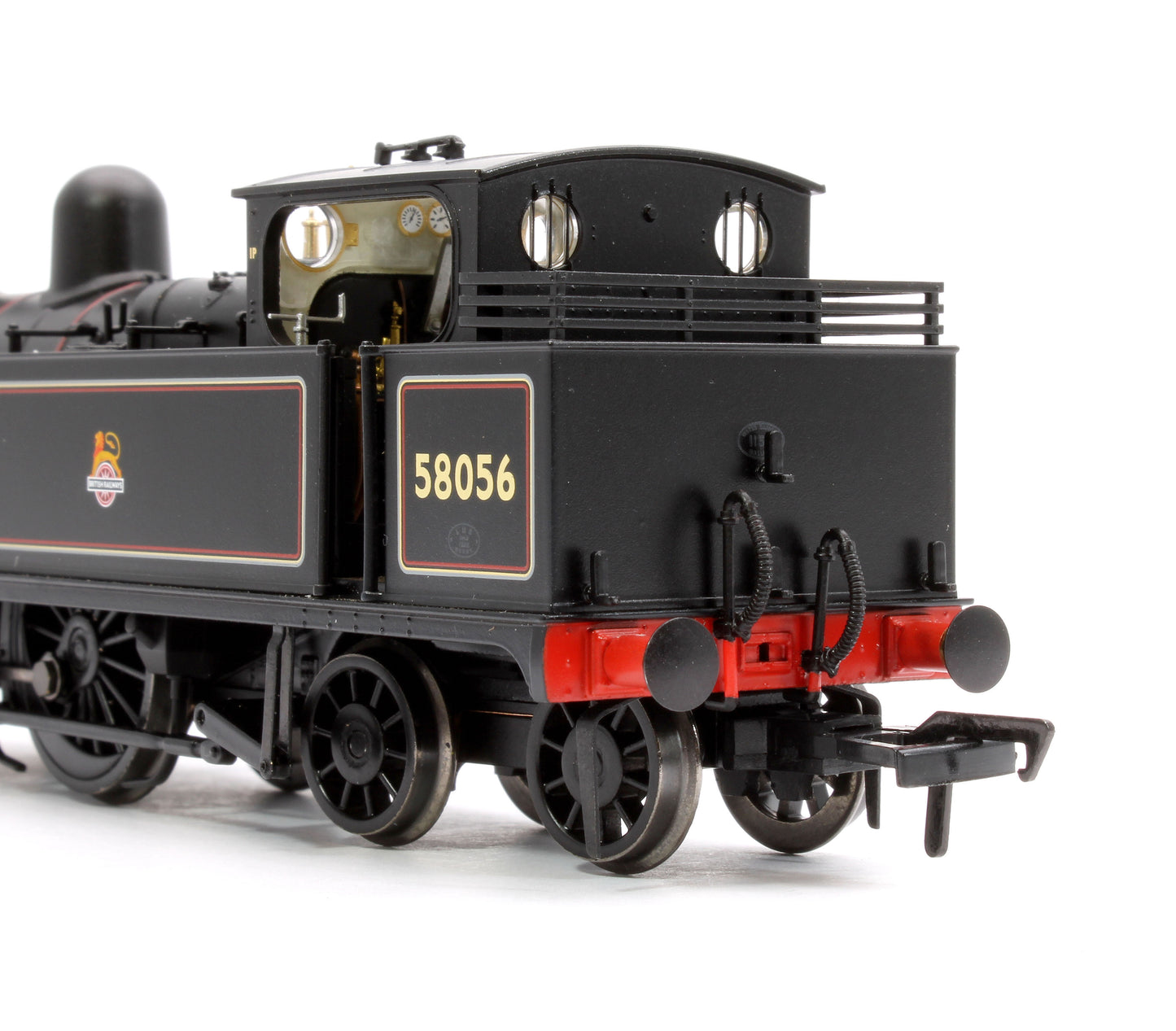 MR 1532 (1P) Tank 58056 BR Lined Black (Early Emblem) Steam Locomotive - DCC Sound