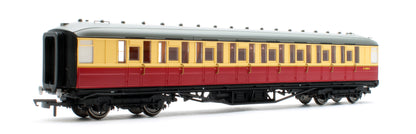 Pre-Owned BR Gresley Corridor Crimson and cream 3rd class No.E11010E