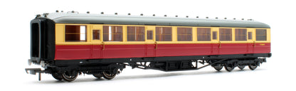 Pre-Owned BR Gresley Corridor Crimson and cream 3rd class No.E11010E