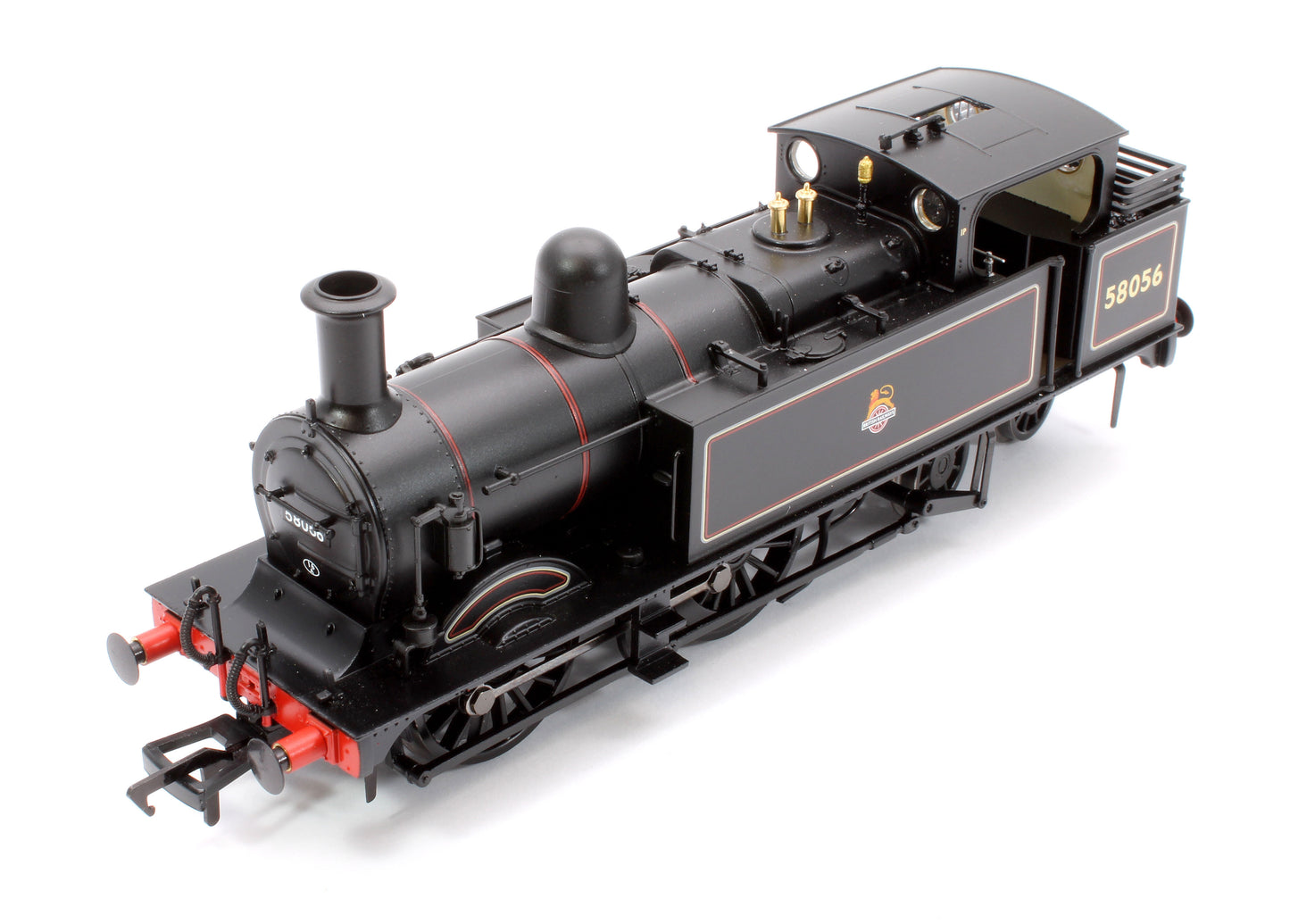 MR 1532 (1P) Tank 58056 BR Lined Black (Early Emblem) Steam Locomotive - DCC Sound