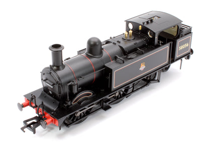 MR 1532 (1P) Tank 58056 BR Lined Black (Early Emblem) Steam Locomotive