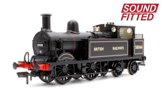 MR 1532 (1P) Tank 58066 BR Lined Black (British Railways) Steam Locomotive - DCC Sound