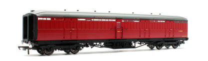 BR Gresley Corridor Crimson Passenger Brake No.E70448E