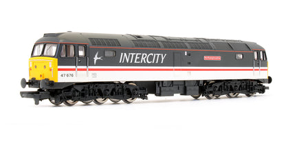 Pre-Owned Intercity Swallow Class 47676 'Northamptonshire' Diesel Locomotive