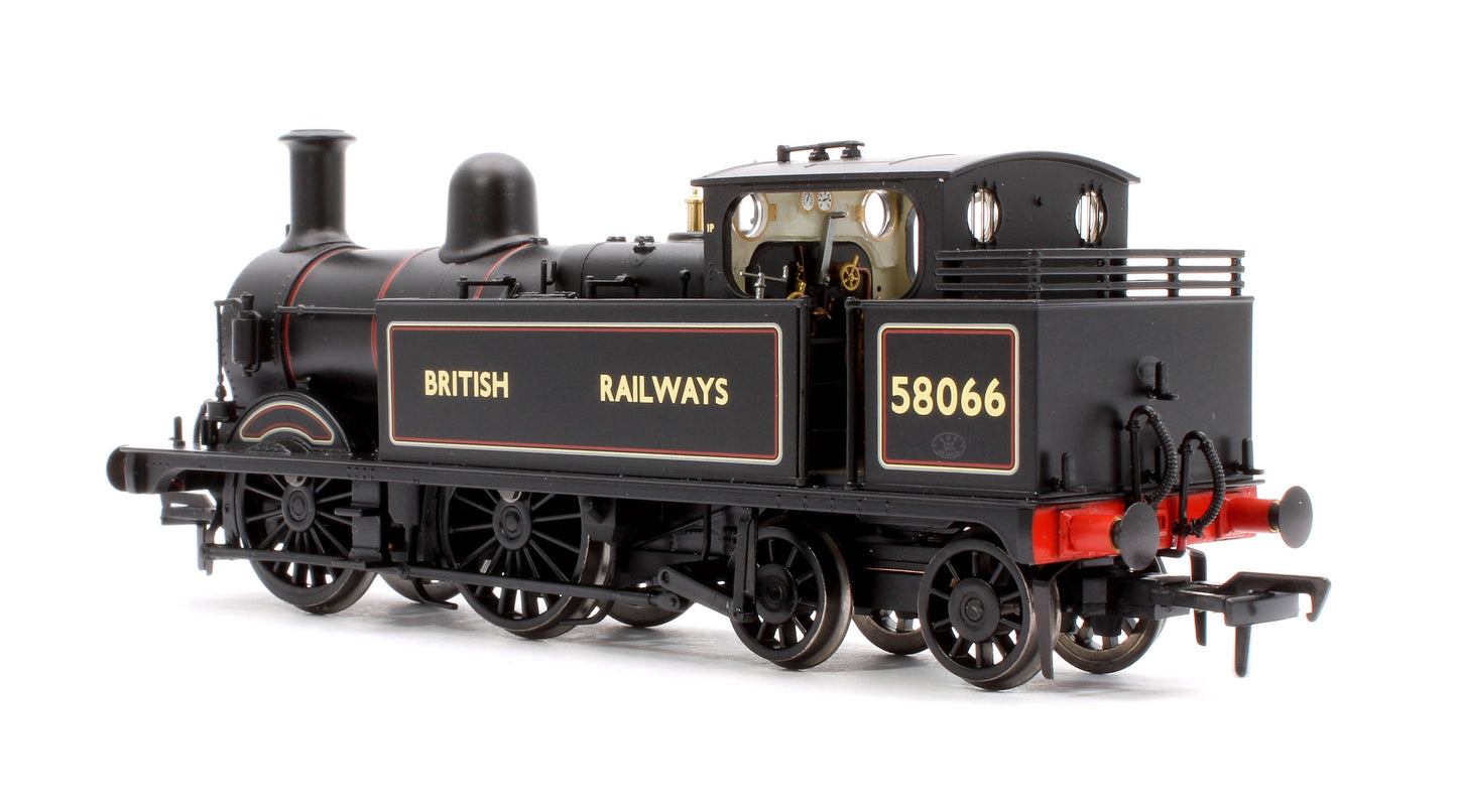 Pre-Owned MR 1532 (1P) Tank 58066 BR Lined Black (British Railways) Steam Locomotive