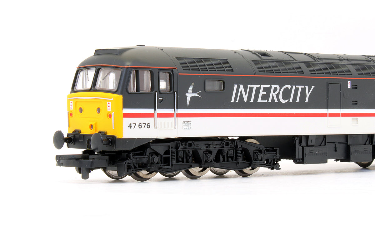 Pre-Owned Intercity Swallow Class 47676 'Northamptonshire' Diesel Locomotive