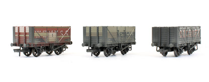 Pre-Owned Set Of BR 'P' Numbered Ex-Private Owner Wagons - Weathered